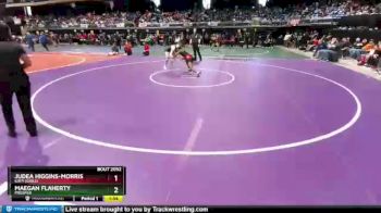 6 lbs Champ. Round 1 - Judea Higgins-Morris, Katy (Girls) vs Maegan Flaherty, Prosper