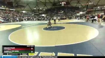 Champ. Round 1 - Gracie Pham, Davis (Girls) vs Isabella De Leon, Stadium (Girls)