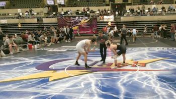 139 lbs Round 3 (4 Team) - Logan Person, Hononegah, IL vs Andrew Roskosh, Apple Valley, MN