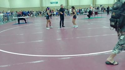 120 lbs Consolation - Leila Memon, Head Hunters Wrestling Club Florida vs Emma Bauknight, Hernando Wrestling Club