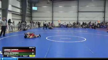 80 lbs Round 5 (6 Team) - Johnny Barron, Iron Horse vs Emma Gutierrez, Team New Mexico