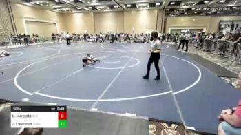 58 lbs Semifinal - Cael Marcotte, So Cal Grappling vs Julian Lawrence, Team Aggression