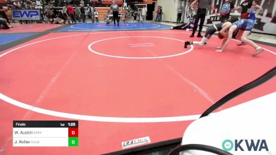 85 lbs Final - Wyatt Austin, Sperry Wrestling Club vs Jaxon Roller, R.A.W.