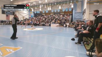 285 lbs 5th Place Match - Caesar Thomas, Howard H S vs Josh Pullin, McKean H S