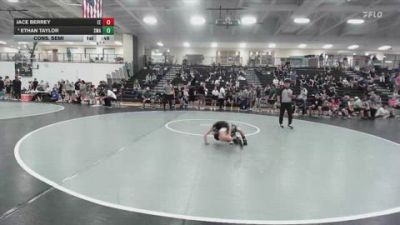 55 lbs Cons. Semi - Jace Berrey, Eierman Elite vs Ethan Taylor, Shelton Wrestling Academy