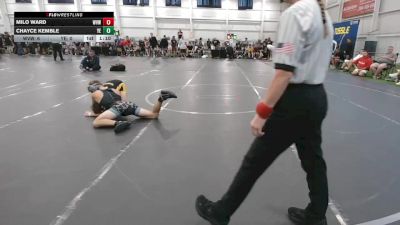 106 lbs Round 1 (6 Team) - Milo Ward, West Virginia Wild vs Chayce Kemble, Youngstown Elite