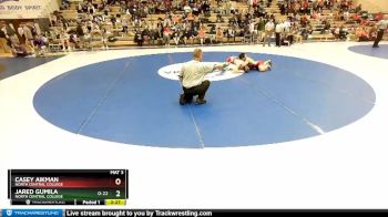 165 lbs Cons. Round 2 - Jared Gumila, North Central College vs Casey Aikman, North Central College