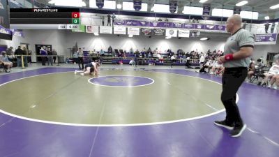 170 lbs Quarterfinals (8 Team) - Ansliegh Benton, Long County vs Megan Coile, Jefferson