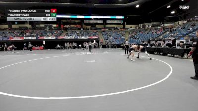 149 lbs Cons. Round 2 - Garrett Pace, Reinhardt vs 9 Jaden Two Lance, Wayland Baptist