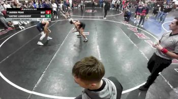 138 lbs Champ. Round 3 - Kaysic Lundquist, Mead vs Jaiden Peak, West Valley (Spokane)