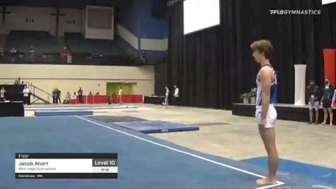 Jacob Ahart - Floor, Mini-Hops Gymnastics - 2021 USA Gymnastics Development Program National Championships