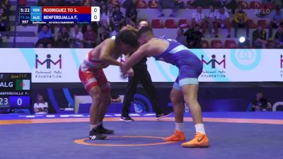 86 kg Qualif. - Steven Rodriguez Torreyes, Venezuela vs Fateh Benferdjallah, Algeria