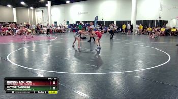 120 lbs Round 7 (10 Team) - Dominic Fantone, Austintown Fitch Falcons vs Victor Zanolini, Explorer Wrestling Club
