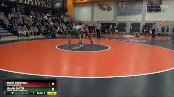 215 lbs Cons. Round 1 - Rome Freeman, Dubuque Senior vs Isaiah Smith, Cedar Rapids Kennedy