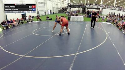 190 lbs Yisel Perez, Missouri Blue vs Evelyn Vargas, California Red