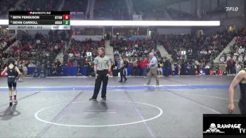 67 lbs Champ. Round 1 - Nash White, Southwest Timberwolves vs Maddox Bea, Junction City