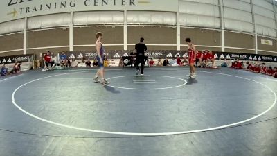 150 lbs Miles Vander Velde, Iowa Blue vs Levi Dicksion, Oklahoma Outlaws Blue