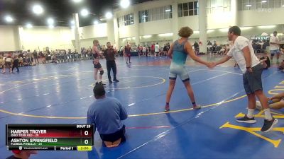 190 lbs Round 4 (16 Team) - Ashton Springfield, Florida Pitbulls vs Harper Troyer, Ohio Titan Red