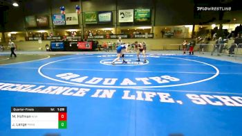 123 lbs Quarterfinal - Malaya Hofman, New Mexico Supreme vs Jayden Lange, Pomona Elite