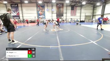 127 lbs Rr Rnd 1 - Mason Kager, Ohio Titan Scarlet vs Jayden Medeiros, Iron Faith Wrestling