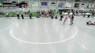JR BOYS HARD LUCK - 172.8-174.4 Champ. Round 3 - Robert (Bubba) Martin, South Sip Wrestling Club vs Jeremiah Wilgers, South Dakota