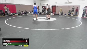 285 lbs Champ. Round 1 - Omar Ortiz, Los Altos vs Troy Ceja, John H Pitman
