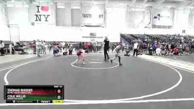 81 lbs Cons. Round 2 - Cole Willis, Brawlers Elite vs Thomas Rhodes, BH-BL Youth Wrestling