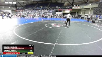 63 lbs Champ. Round 1 - Colton Marler, White River Hornets Wrestling Club vs Gabriel Mann, Hells Canyon Wrestling