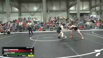 130 lbs Semifinal - Joshua Kerr, Maize vs Knox Karnowski, Wamego