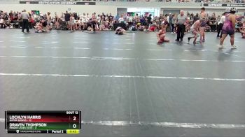120 lbs Round 4 (6 Team) - Draven Thompson, Finger Lakes Elite vs Lochlyn Harris, Gator Dawgs
