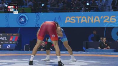 57 kg Qualif. - Roberti Dingashvili, Georgia vs Munkh Erdene Batkhuyag, Mongolia