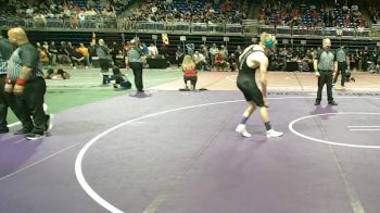 5A 165 lbs Cons. Round 2 - Travis Ahrens, Frisco Panther Creek vs Julio Velo, Frisco Liberty
