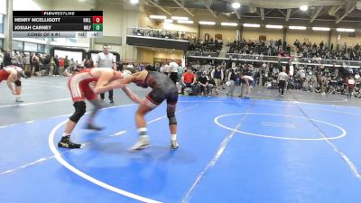 150 lbs Consi Of 8 #1 - Henry McElligott, Holliston vs Josiah Carney, Milford MA