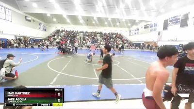 113 lbs Champ. Round 2 - Jake Agolia, Team SoCal WC vs Max Martinez, Patriot HS