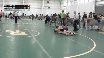 88 lbs Consi Of 8 #2 - Declan Welch, Ellsworth vs Nathan Dillon, Methuen