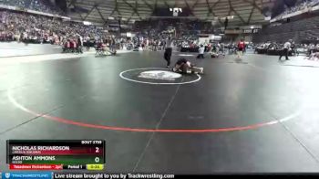 3A 113 lbs Cons. Round 5 - Ashton Ammons, Kelso vs Nicholas Richardson, Lincoln (Tacoma)
