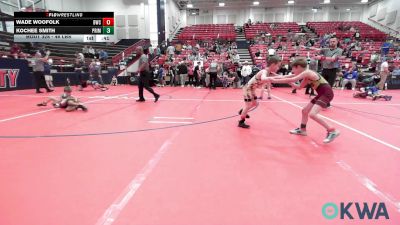 46 lbs 3rd Place - Wade Woofolk, Bartlesville Wrestling Club vs Kochee Smith, Prime Wrestling