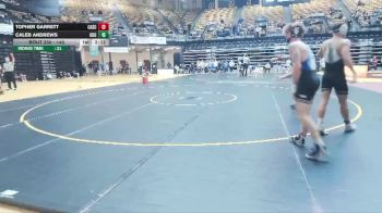 149 lbs Champ. Round 3 - Topher Garrett, Carl Albert State vs Caleb Andrews, Ouachita Baptist