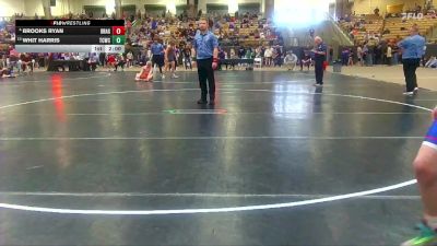 115 lbs Champ. Round 1 - Whit Harris, Warren Co Wrestling vs Brooks Ryan, E3 Wrestling