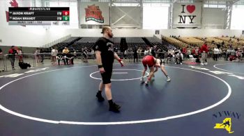 152 lbs Cons. Round 6 - Jaxon Kraft, Falconer Youth Wrestling vs Noah Brandt, Falconer Youth Wrestling