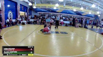 157 lbs Round 4 (8 Team) - Josh Folsom, Altamonte WC vs Elijah Sanford, OutKast WC