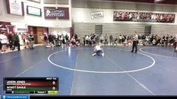 85 lbs Cons. Semi - Wyatt Dahle, Agon vs Jaxon Jones, Box Elder Bees Wrestling