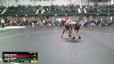 165 lbs Cons. Round 4 - Bode Wilson, Cornerstone vs Colin Young, Oklahoma State