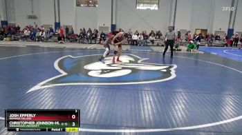 165 lbs Champ. Round 1 - Christopher Johnson-Hunte, Shenandoah University vs Josh Epperly, Roanoke College
