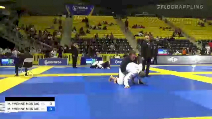 MICHELLE YVONNE MONTAGUE vs KATHLEEN CIERRA BRANN 2022 World Jiu-Jitsu ...