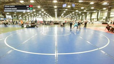 220 lbs Rr Rnd 1 - Jack Boskelly, Ohio Titan Green - HSB vs Evan Hugar, Buffalo Valley Black - HSB