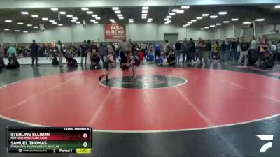 59 lbs Cons. Round 4 - Samuel Thomas, Powhatan Youth Wrestling Club vs Sterling Ellison, Red Lion Wrestling Club