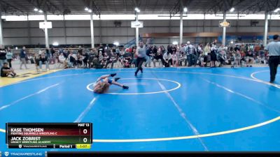 65 lbs Round 1 - Kase Thomsen, Fighting Squirrels Wrestling C vs Jack Zobrist, Legacy Wrestling Academy