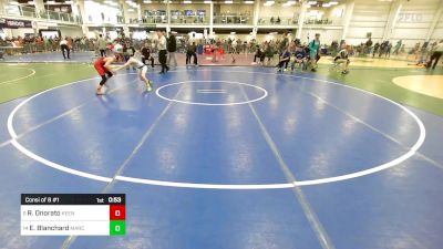 86 lbs Consi Of 8 #1 - Raymond Onorato, Keene NH vs Edward Blanchard, MarcAurele WC