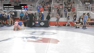 126 lbs Cons. Round 5 - Steven Vaughn, Team Donahoe Wrestling Club vs Riley Sumner, Team Missouri Select
